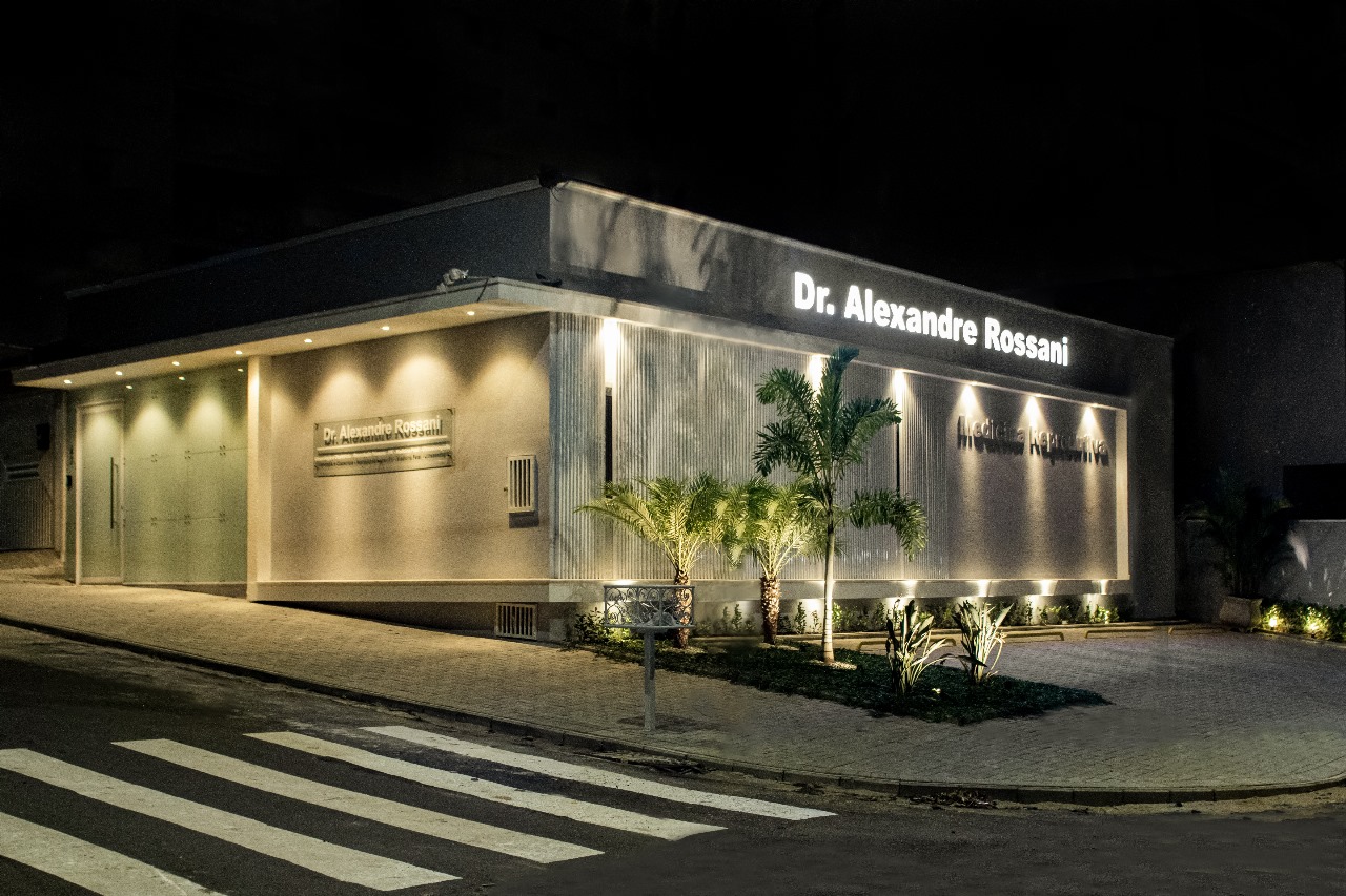 Fachada da clínica Dr. Alexandre Rossani